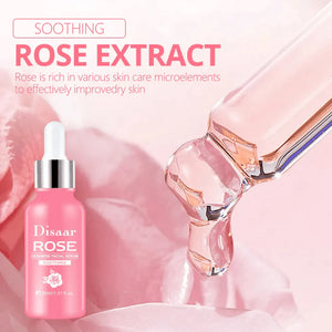 Disaar Repair & Brighten Multi Function Essence Rose Face Serum - 30ml - Glow Getter Beauty