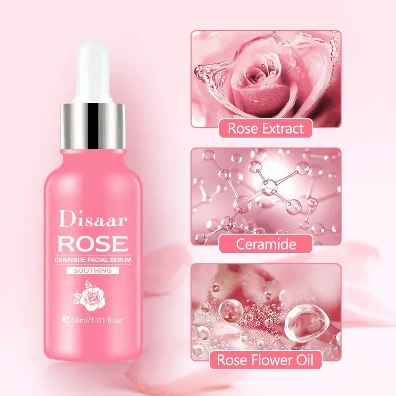 Disaar Repair & Brighten Multi Function Essence Rose Face Serum - 30ml - Glow Getter Beauty