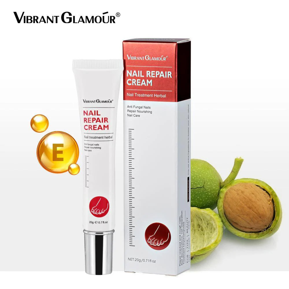 Vibrant Glamour Nail Repair Cream Anti Fungal Nails Repair Nourishing- 20g - Glow Getter Beauty