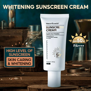 Vibrant Glamour Brightening Sunscreen Cream SPF50+ UVA/UVB - 50g - Glow Getter Beauty