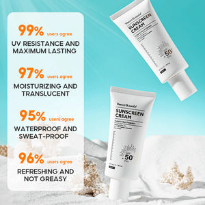 Vibrant Glamour Brightening Sunscreen Cream SPF50+ UVA/UVB - 50g - Glow Getter Beauty
