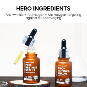 Vibrant Glamour Pro+ Wrinkle Repair Retinol Serum - 30ml - Glow Getter Beauty