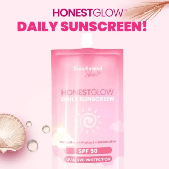 Honest Glow Daily Sunscreen SPF 50 - 50g - Glow Getter Beauty