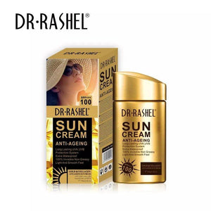 Dr.Rashel Sun Cream Anti-Ageing SPF 100+++ Gold & Collagen - 80gm - Glow Getter Beauty
