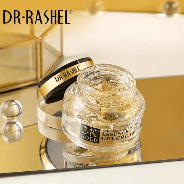 Dr.Rashel 24K Gold Radiance & Anti-Aging Essence Gel Cream - 50g - Glow Getter Beauty