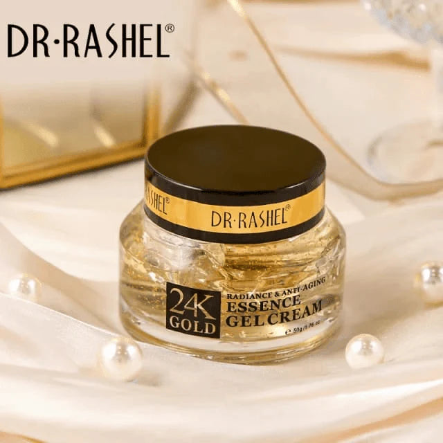 Dr.Rashel 24K Gold Radiance & Anti-Aging Essence Gel Cream - 50g - Glow Getter Beauty