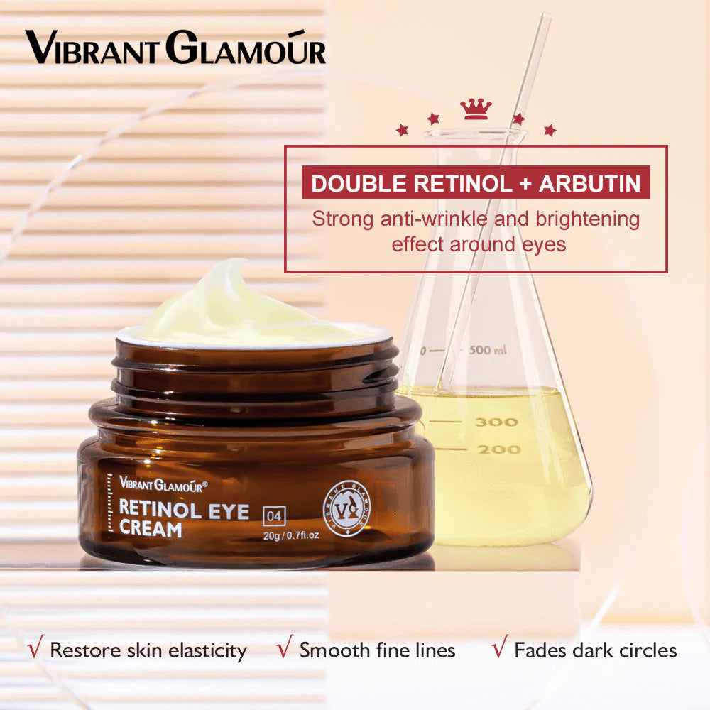 Vibrant Glamour Anti-Aging Retinol Eye Cream - 20g - Glow Getter Beauty