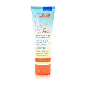 Skin Doctor Sun Protection Brightening Cream SPF 60 - 125ml - Glow Getter Beauty