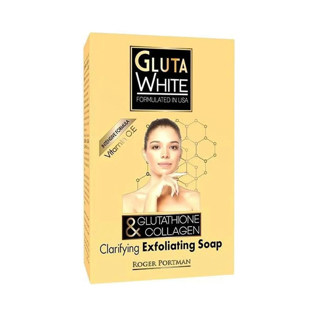 Gluta White Glutathione & Collagen Clarifying & Exfoliating Soap - Glow Getter Beauty