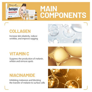 Disaar 100% Collagen Repair Skin Care Set - 5 pcs set - Glow Getter Beauty