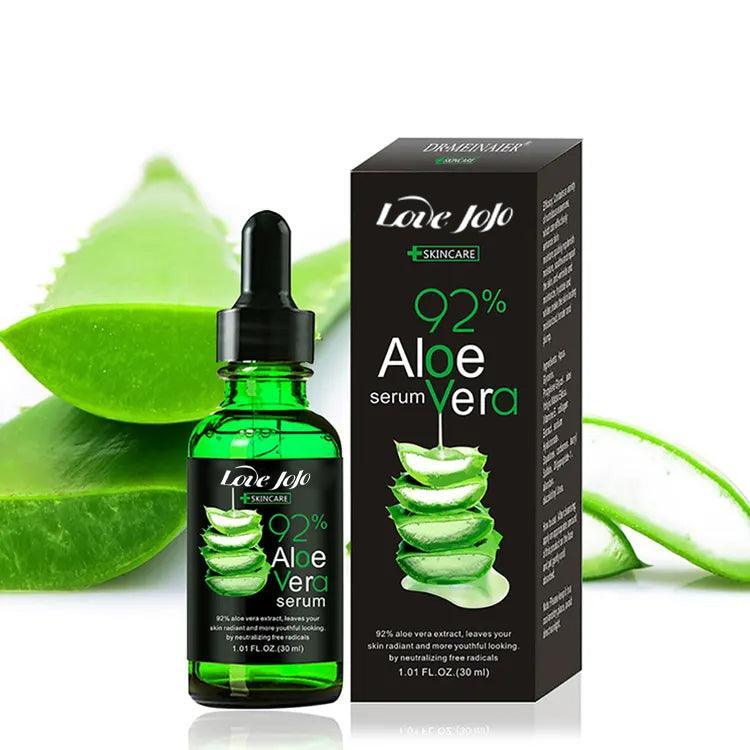 Love JoJo Skin Care Aloe Vera Serum (Black) - 30ml - Glow Getter Beauty