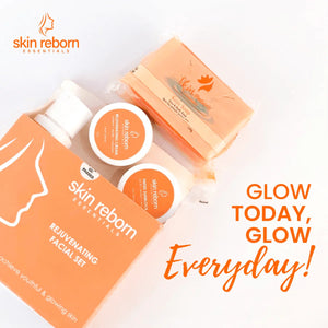 Skin Reborn Essentials Rejuvenating Facial Set - Glow Getter Beauty