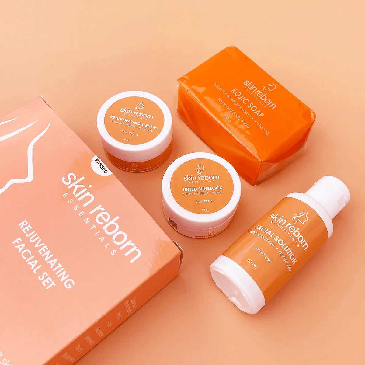 Skin Reborn Essentials Rejuvenating Facial Set - Glow Getter Beauty