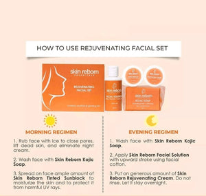 Skin Reborn Essentials Rejuvenating Facial Set - Glow Getter Beauty