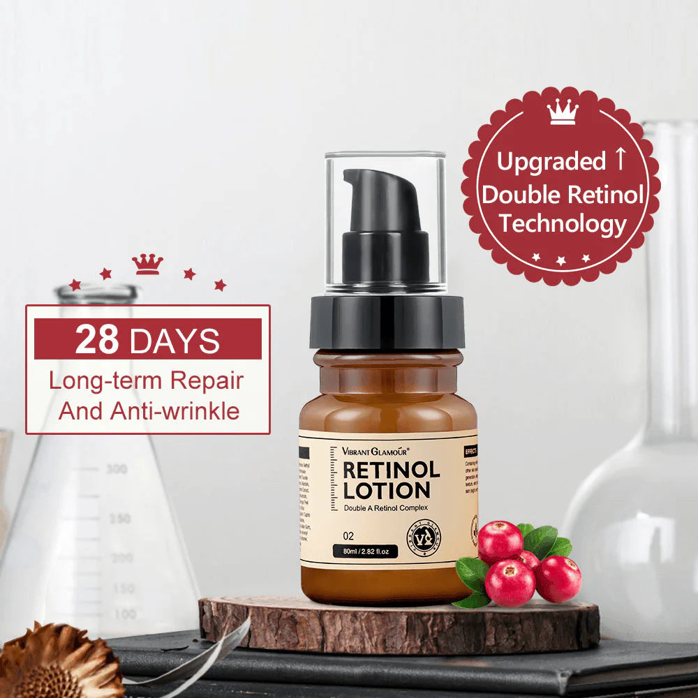VIBRANT GLAMOUR Double Retinol Lotion Cream - 80m - Glow Getter Beauty