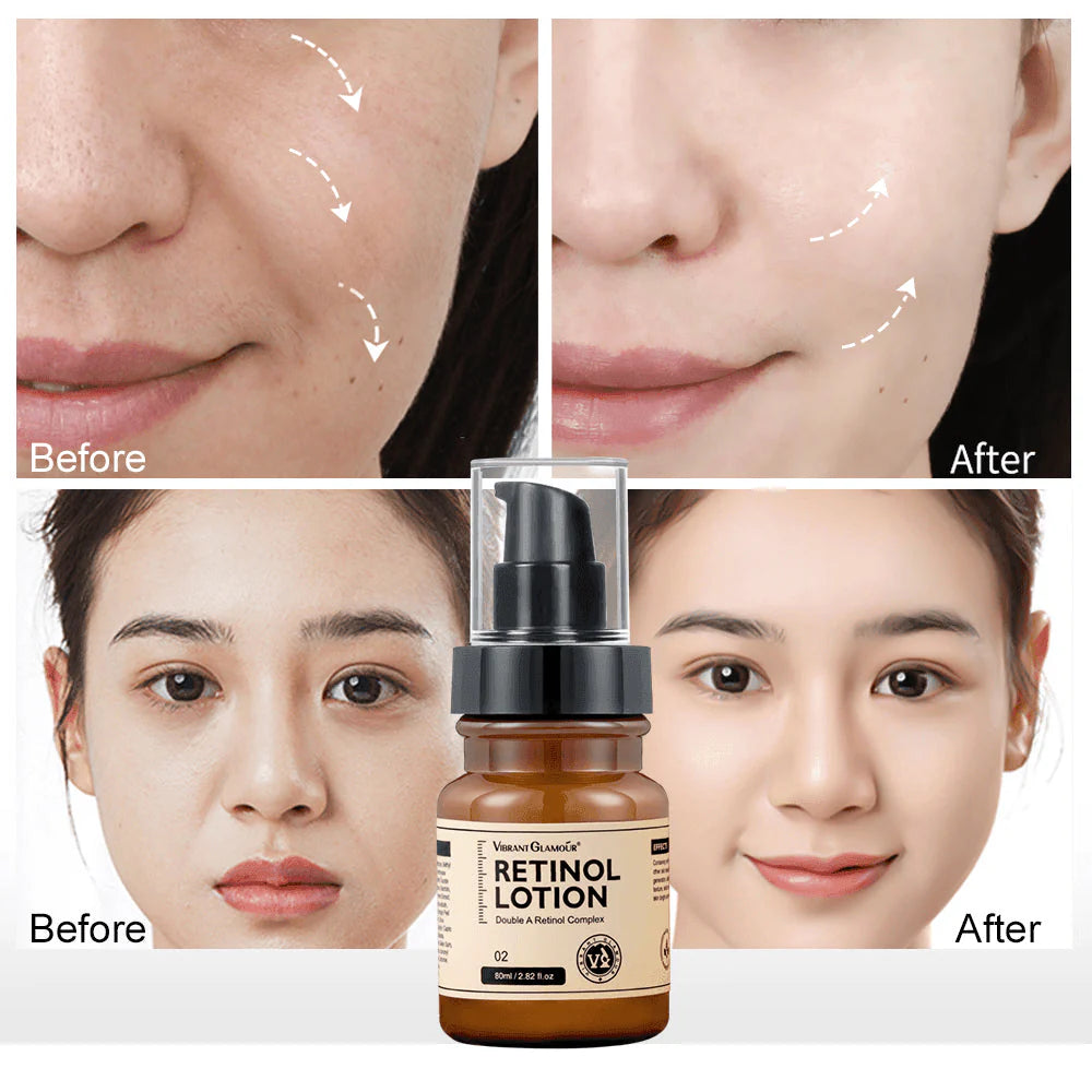 VIBRANT GLAMOUR Double Retinol Lotion Cream - 80m - Glow Getter Beauty