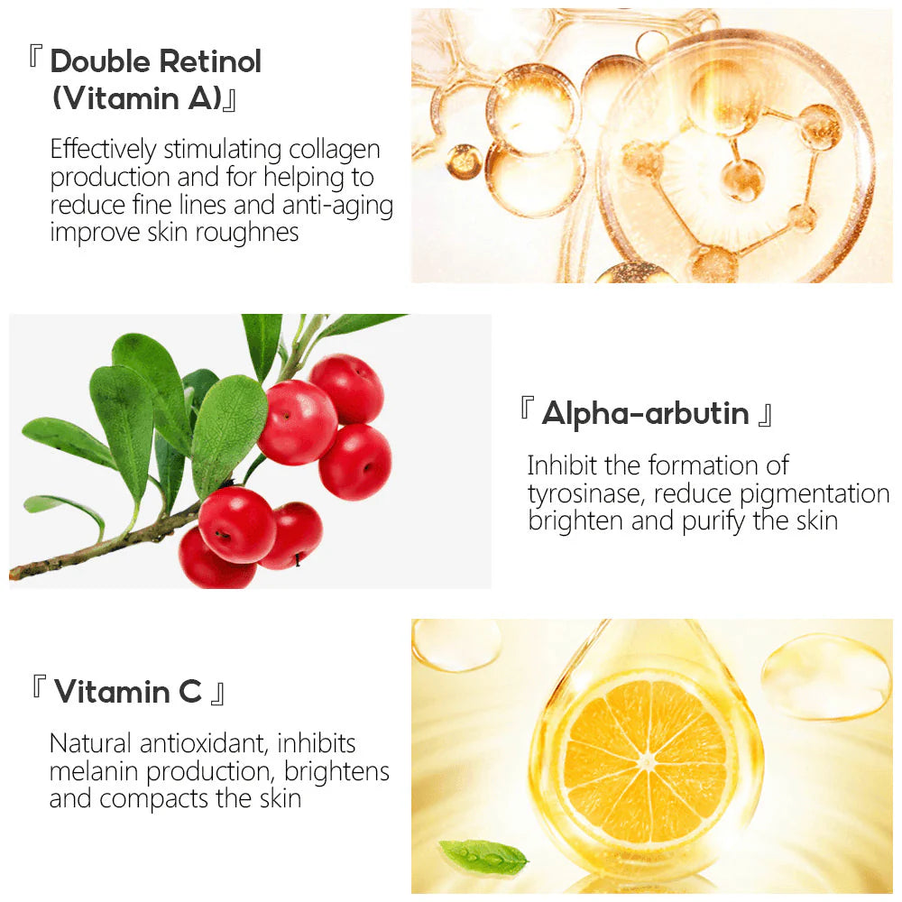 VIBRANT GLAMOUR Double Retinol Toner - 100ml - Glow Getter Beauty