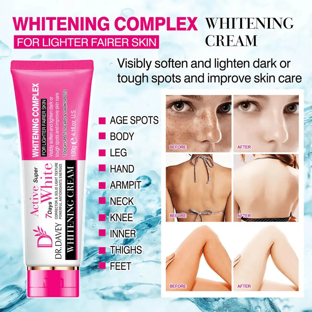 Dr. Davey Skin Whitening Cream SPF 30 - 120g - Glow Getter Beauty