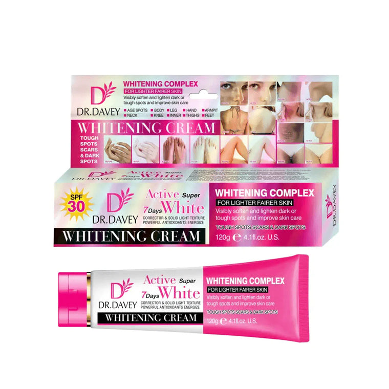 Dr. Davey Skin Whitening Cream SPF 30 - 120g - Glow Getter Beauty