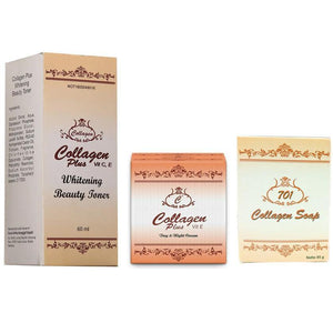 Collagen Plus Vitamin C & E Skincare Set - Glow Getter Beauty
