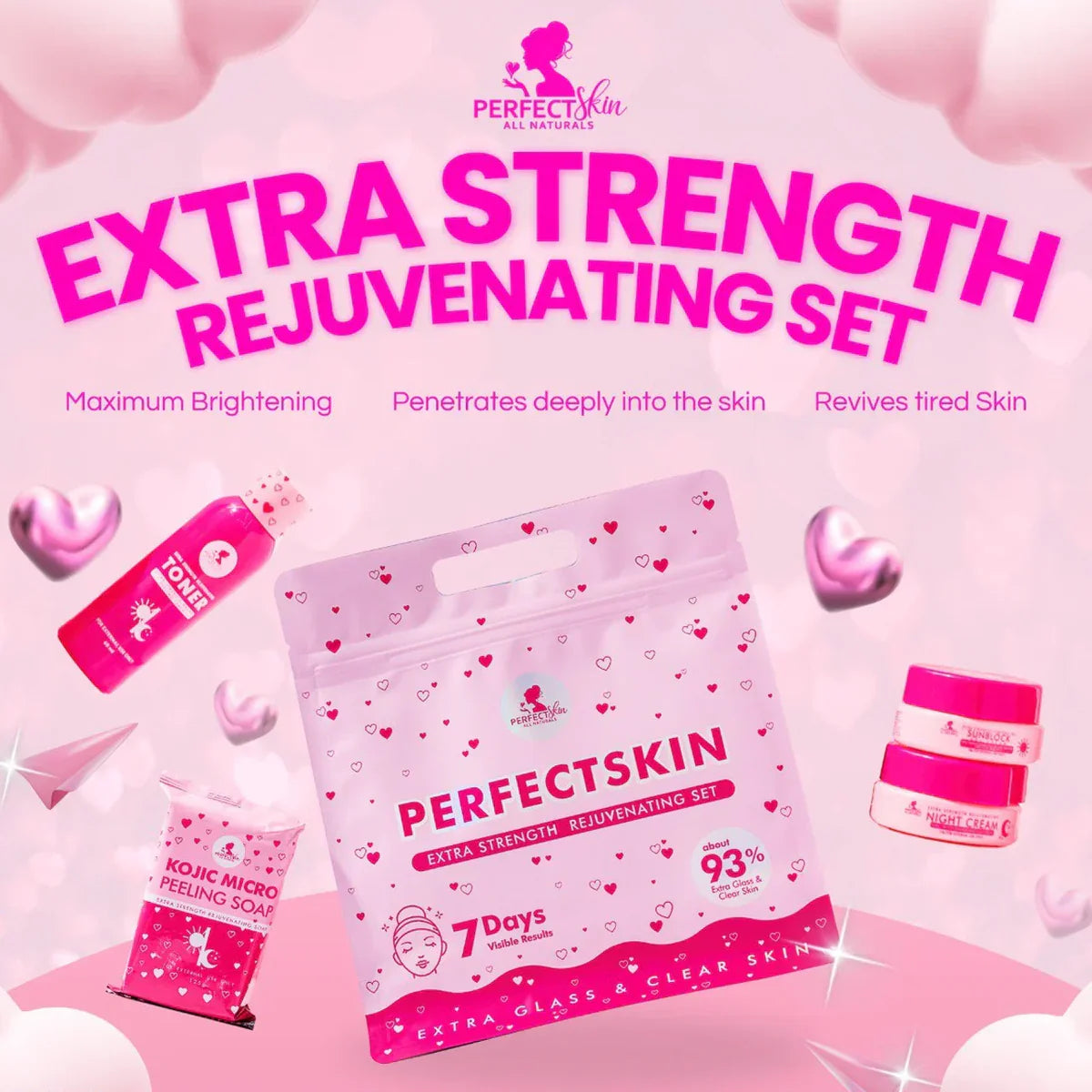Perfect Skin Extra Strength Rejuvenating Set - Glow Getter Beauty