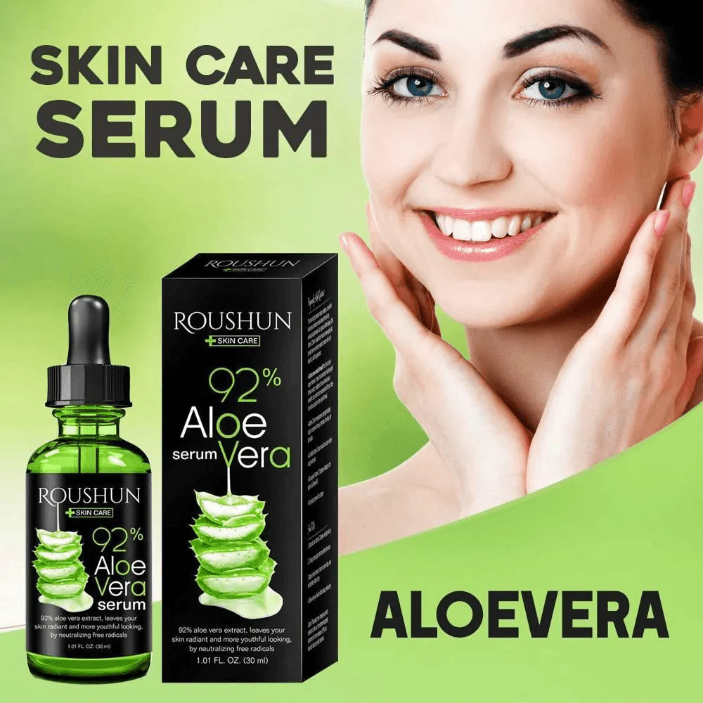 Roushun 92% Aloe Vera Serum - 30ml - Glow Getter Beauty