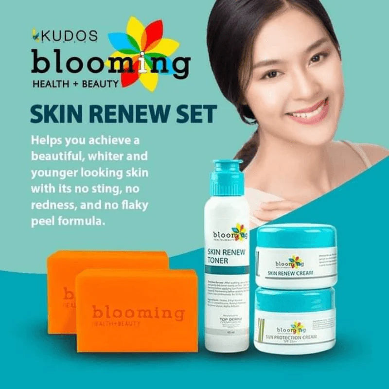 Kudos Blooming Health + Beauty Skin Renew Premium Kit - Glow Getter Beauty