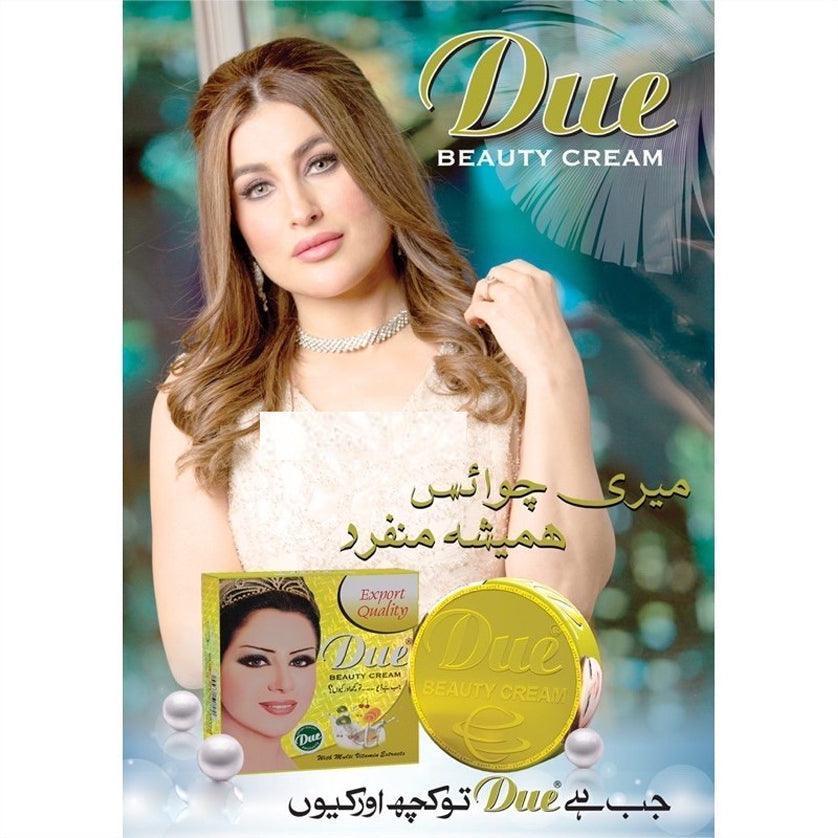 Due Whitening Beauty Cream - Glow Getter Beauty