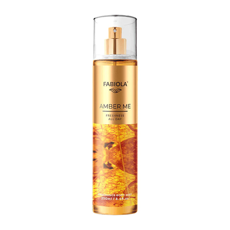 Fabiola Amber Me Fragrance Body Mist - 250ml - Glow Getter Beauty