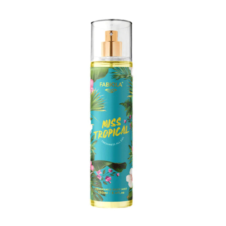 Fabiola Miss Tropical Fragrance Body Mist - 250ml - Glow Getter Beauty