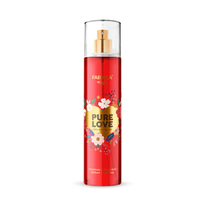 Fabiola Pure Love Fragrance Body Mist - 250ml - Glow Getter Beauty