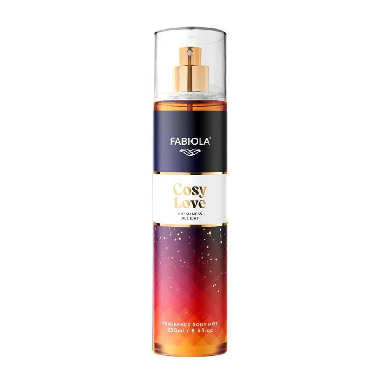 Fabiola Cosy Love Fragrance Body Mist - 250ml - Glow Getter Beauty